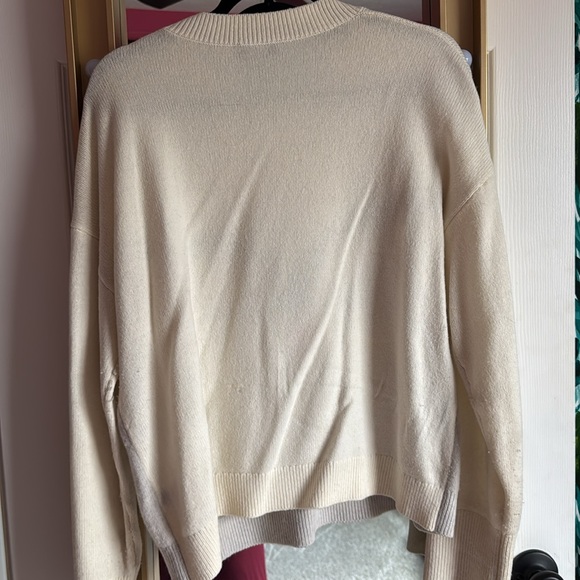 Kate Spade Cream Owl Sweater with Sequin Details - Picture 5 of 5